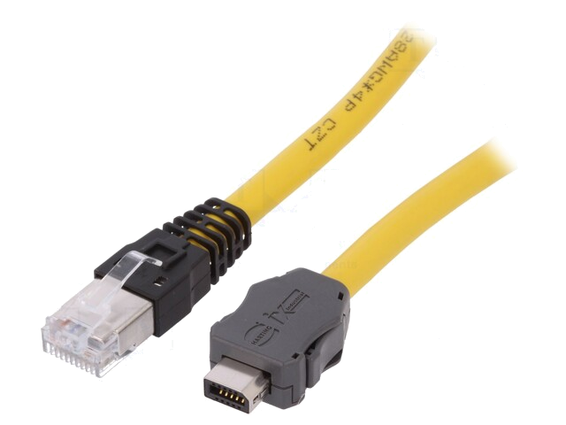 Kabel: patch cord; ix Industrial®; Cat: 6a; 0,5m; Isolatie: PVC Kabel: patch cord; ix Industrial®; Cat: 6a; 0,5m; Isolatie: PVC